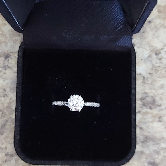 1 Carat Moissanite Ring - Picture 1 of 16